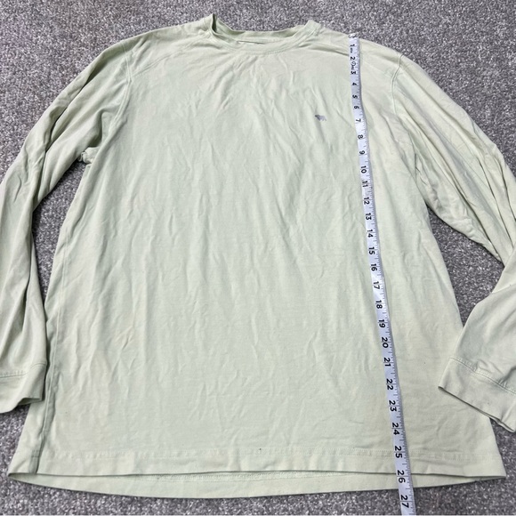 Onward Reserve Shirt Mens Medium Green Long Sleeve Performance Tee Logo - Picture 2 of 8